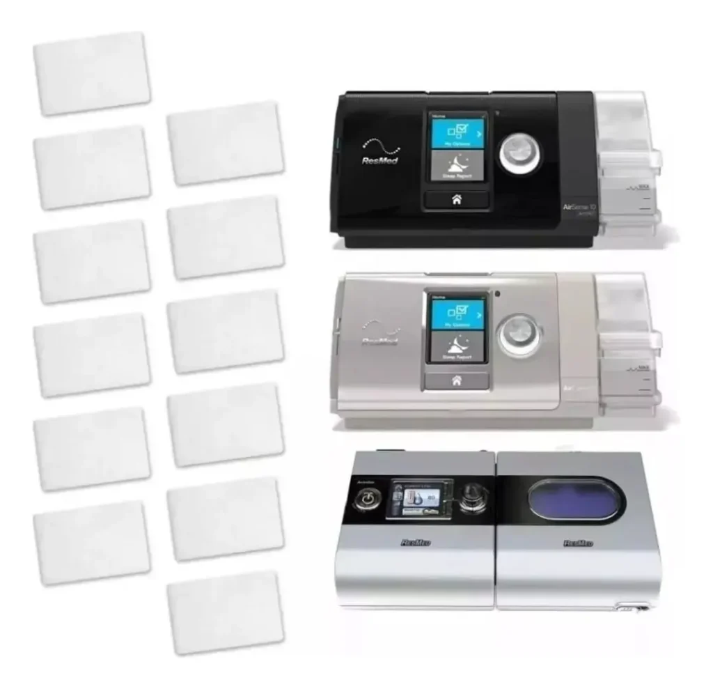 Kit Anual 12 Filtros Cpap Vpap Resmed S9/ S10