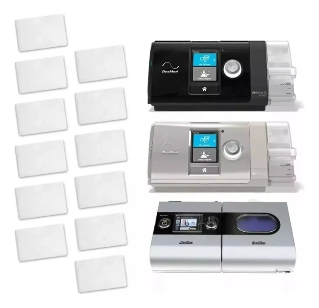 Kit Anual 12 Filtros Cpap Vpap Resmed S9/ S10